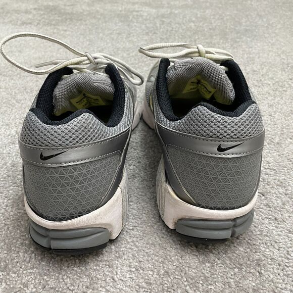 Nike Zoom Flywire Structure 14 Running Shoes Mens 11.5 Silver Gray Athletic Gym - Picture 5 of 16